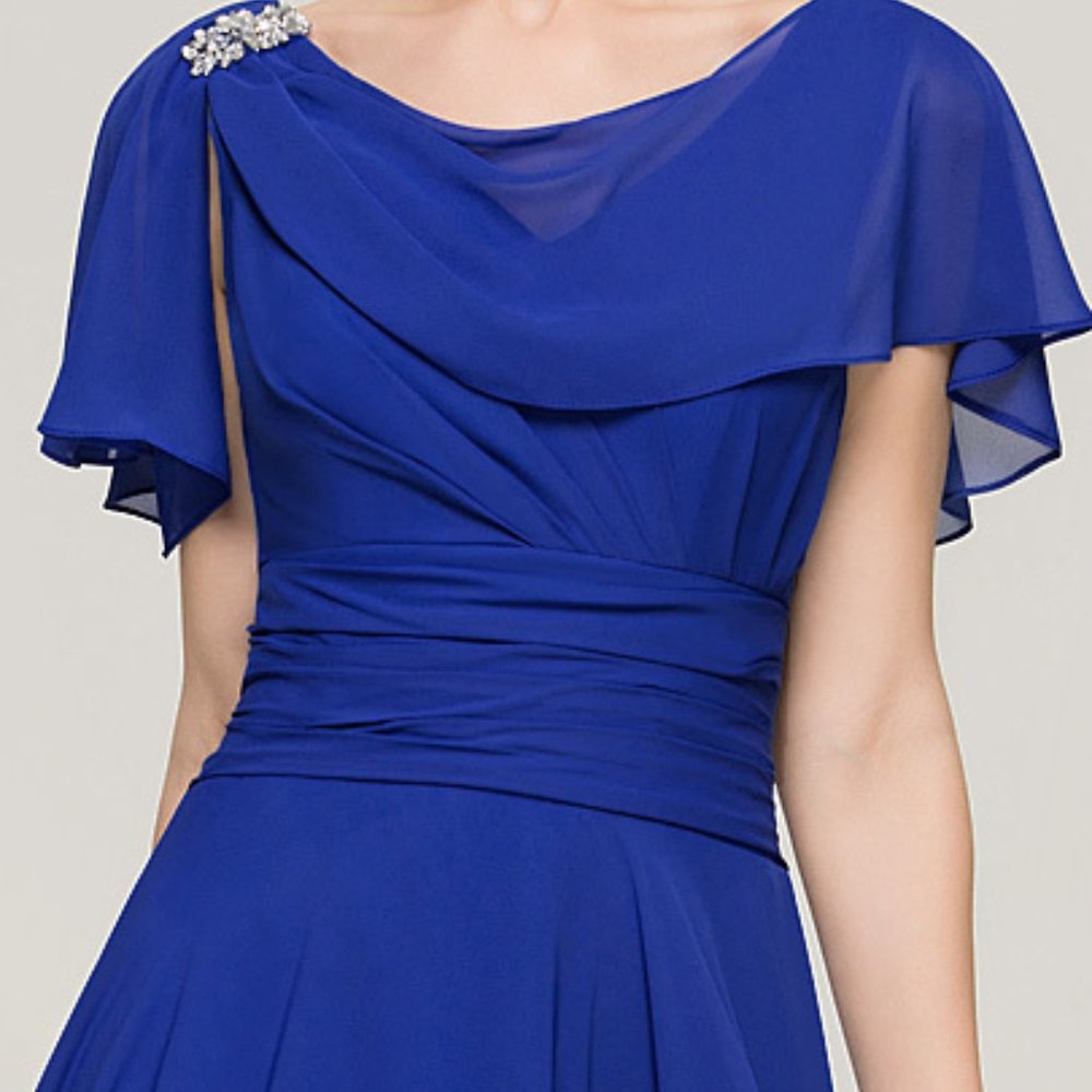 Formal floor length dress size 20, purple